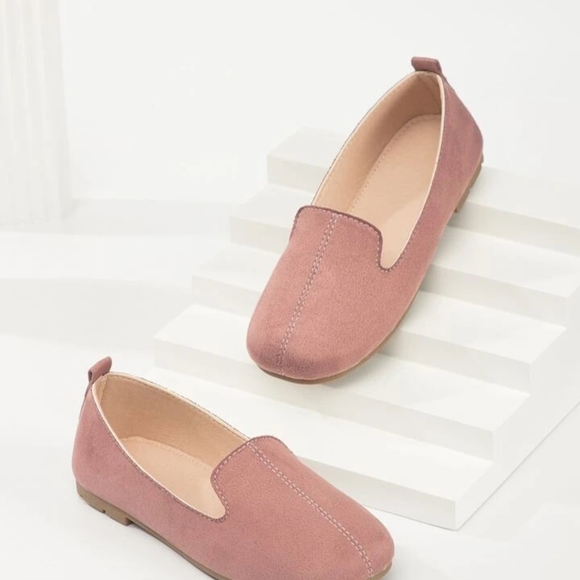 Women's Pink Loafers - Picture 4 of 6